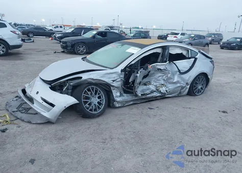 2018 Tesla Model 3 Long Range/Performance from USA, damaged, VIN 5YJ3E1EBXJF089934